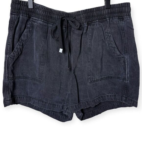 Dear John CAMILLE Pull On SHORTs WITH TENCEL™ LYOCELL FIBERS Black L - Picture 4 of 12